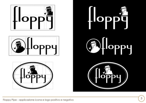 La costruzione del logo Floppy e la sua evoluzione